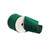 Vickerman QY240340 - Emerald Velvet Wired Decorative Ribbon - 4" x 10 Yards