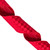 Vickerman QY240560 - Red Velvet Wired Decorative Ribbon - 4" x 10 Yards
