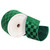 Vickerman QY240575 - Green Velvet Wired Decorative Ribbon - 2.5" x 10 Yards 