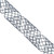 Vickerman QY240955 - Midnight Blue Grid Wired Decorative Ribbon - 3.75" x 10 Yards