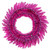 Vickerman A243937LED - 36" Hot Pink Wreath with Pink LED Lights 