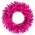 Vickerman A243937LED - 36" Hot Pink Wreath with Pink LED Lights 