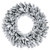 Vickerman A895236 - 36" Flocked Utica Fir Wreath