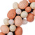 Vickerman FPQA230918 - 18" Coral/White Easter Eggs Wreath 