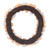 Vickerman FPQA231118 - 18" Orange/Ivory Easter Eggs Wreath