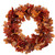 Vickerman FT240324 - 26" Orange Oak Leaf Wreath 