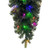 Vickerman G183309LEDCC - 36" Welch Fraser Fir Teardrop Wreath with Color Changing LED Lights