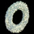 Vickerman G235748LED - 48" White Iridescent Wreath with Warm White LED Lights