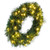 Vickerman K201425LED - 24" Brighton Pine Wreath with Warm White LED Lights