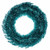 Vickerman K234224 - 24" Aqua Tinsel Fir Wreath 