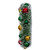Vickerman LS203419 - 18" Frosted Green Wreath Red/Green/Gold