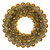 Vickerman N250908UV - 28" Gold Matte Shiny Pearl Ball Wreath 