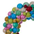 Vickerman N250994UV - 28" Multicolor Pearl Ball Wreath