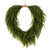 Vickerman RS240530 - 30" Green Norfolk Pine Heart Wreath Jute