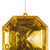 Vickerman MT233208 - 4 inch to 5 inch Gold Jewel Glitter Assorted Christmas Ornament - 4 Pack