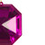 Vickerman MT233279 - 4 inch to 5 inch Pink Jewel Glitter Assorted Christmas Ornament - 4 Pack