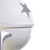 Vickerman RAA232011 - 20 inch White Iron Bell Christmas Ornament