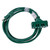 Vickerman V2416310 - 10 ft x 3 Outlet Green Grounded Extension Cord 16AWG/SJTW