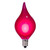 Vickerman X231509 - 15 ft Pink LED G45 Flame Tip Christmas Light String - 15 Lights