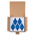 Vickerman X231512 - G45 Flame Tip Ceramic Blue LED Replacement Bulb - 5 Pack