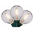 Vickerman X23G4001 - G40 Transparent Warm White LED Replacement Bulb - 25 Pack