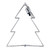 Vickerman X23S118T - 18 in. Warm White LED Twinkle Fairy Motif Light - 180 Lights - Silver Wire 