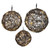 Vickerman X240303 - Warm White LED Mini Light Christmas Light String - 60 Lights - Brown Wire