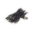 Vickerman X24E1748-KRGBW - 144 in. RGB Warm White LED Light Drop - 48 Lights - Black Wire