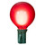Vickerman X24G5024 - Red White Green LED G50 Christmas Light String - 15 Lights