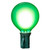 Vickerman X24G5104 - G50 Ceramic Green LED Replacement Bulb - 10 Pack 