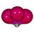 Vickerman X24G5109 - G50 Ceramic Pink LED Replacement Bulb - 10 Pack 
