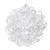 Vickerman X24S1003 - 10 in. Red LED Micro Spiral Light Ball - 80 Lights