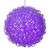 Vickerman X24S1806 - 18 in. Purple LED Micro Spiral Light Ball - 180 Lights - Silver Wire 