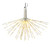 Vickerman X24W24RGB-WW - 24 in. RGB Color Changing LED Starburst Light - 160 Lights 
