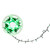 Vickerman X25G0504 - 36 ft Green LED Christmas Light String - 500 Lights - Green Wire 