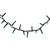 Vickerman X25G0504 - 36 ft Green LED Christmas Light String - 500 Lights - Green Wire 