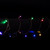 Vickerman X6B66100STR - Multicolor LED Coaxial Christmas Light String - 100 Lights - Brown Wire