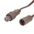 Vickerman X6B6659STR - Pure White LED Coaxial Christmas Light String - 50 Lights - Brown Wire