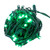 Vickerman X6G66504PBG - 25 ft Green LED Coaxial Christmas Light String - 50 Lights - Green Wire