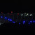 Vickerman X6G66521PBG - 25 ft Red White Blue LED Coaxial Christmas Light String - 50 Lights 