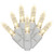 Vickerman X6W3101T - Warm White LED Twinkle M5 Icicle Christmas Lights - 70 Lights 