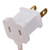 Vickerman X6W6509F - 25 ft Pure White LED Christmas Light String - 50 Lights - White Wire 
