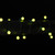 Vickerman X8GCG48 - 16 ft Lime LED G30 Christmas Light String - 25 Lights - Green Wire