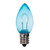 Vickerman XC7TU02-25 - C7 Transparent Blue LED Replacement Bulb - 25 Pack 