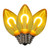 Vickerman XC7TU07-25 - C7 Transparent Yellow LED Replacement Bulb - 25 Pack