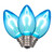 Vickerman XC7TU32-25 - C7 Transparent Warm White LED Replacement Bulb - 25 Pack
