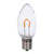Vickerman XC9TU01-25 - C9 Transparent Warm White LED Replacement Bulb - 25 Pack