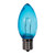 Vickerman XC9TU02-25 - C9 Transparent Blue LED Replacement Bulb - 25 Pack 