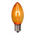 Vickerman XC9TU08-25 - C9 Transparent Amber LED Replacement Bulb - 25 Pack 