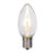 Vickerman XC9TU10-25 - C9 Transparent Pure White LED Replacement Bulb - 25 Pack